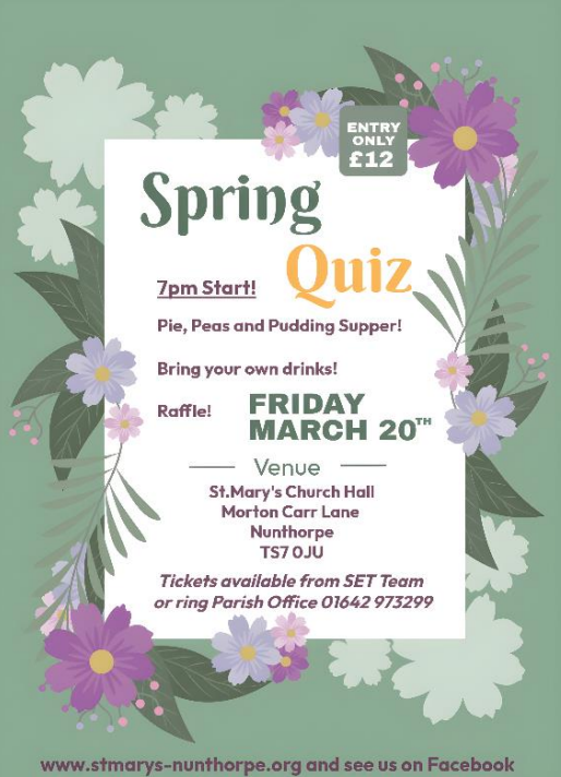 Quiz Night Poster