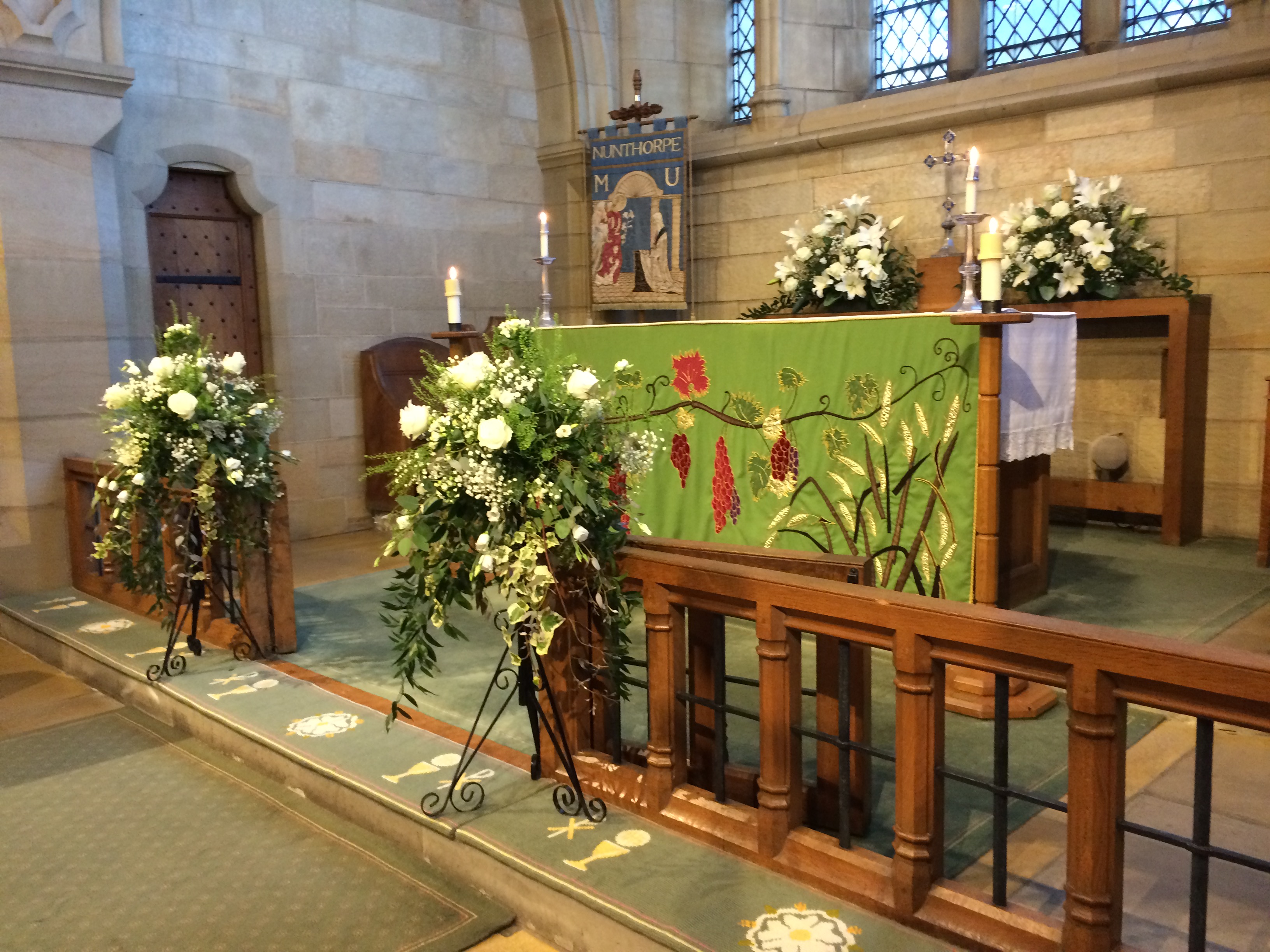 Flowers In Church