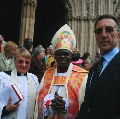 Judy Cook at her ordination