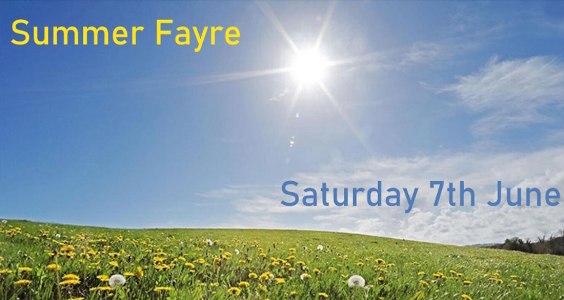St Mary's Church Summer Fayre poster.