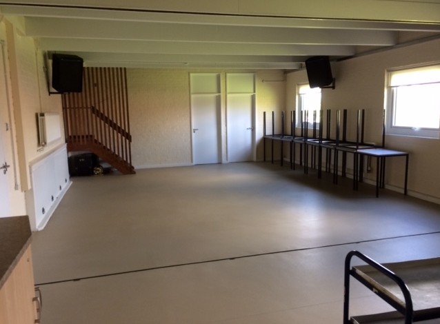 The Supper Room showing access to the stage