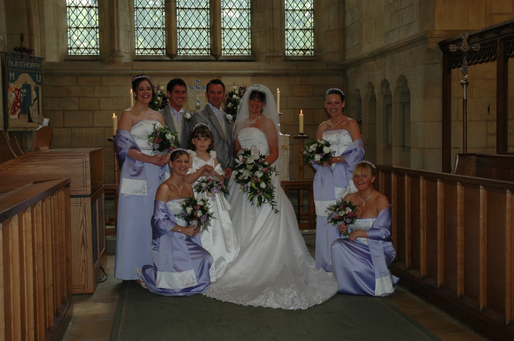 A wedding at St Mary's