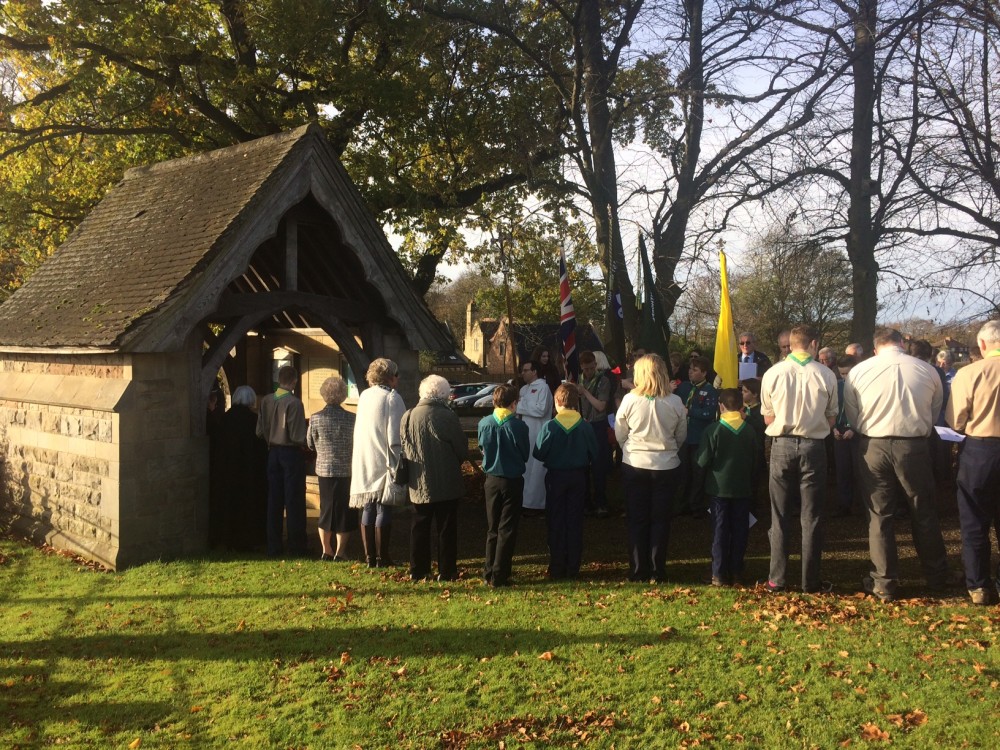 At the Lych Gate